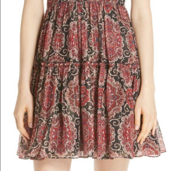 NEW Kate Spade Metallic Medallion Dress - Picture 4 of 11